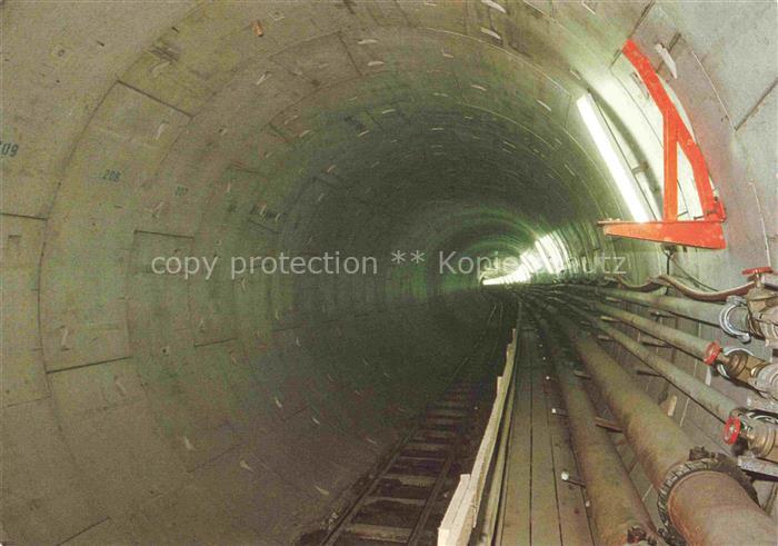 HAMBURG  CITY Rohbau Tunnelabschnitt der Speicherringanlage HERA Deutsches Elekt