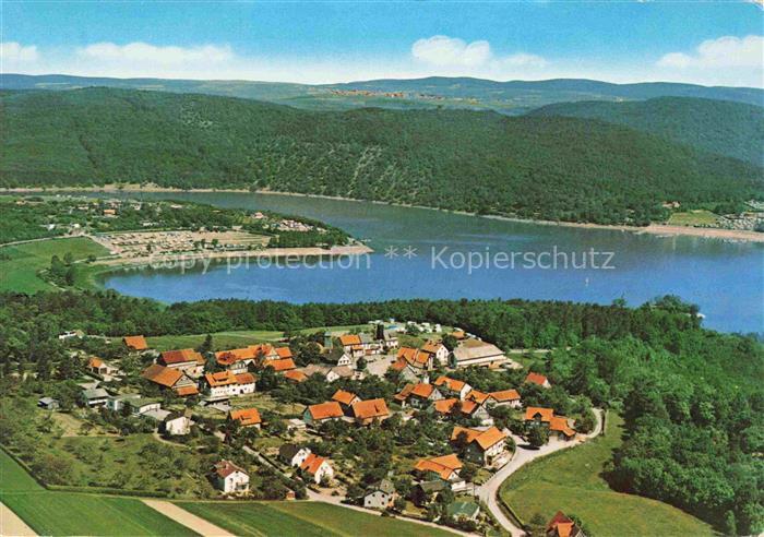 Bringhausen Edertal Fliegeraufnahme