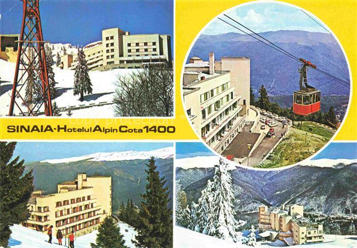 Sinaia RO Hotel Alpin Cota Wintersportplatz Bergbahn