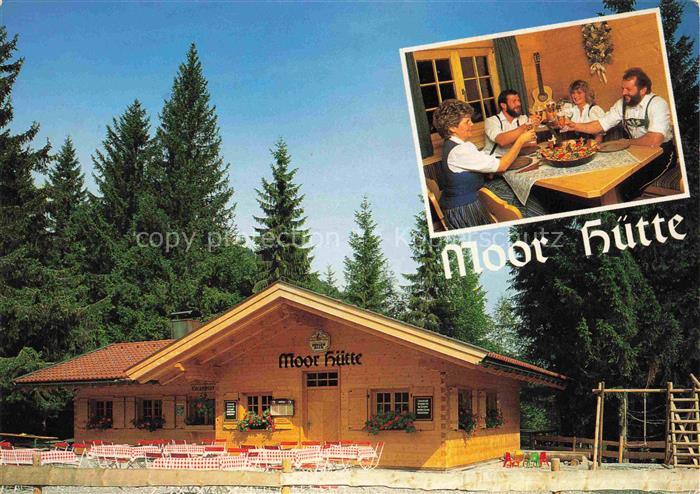 Oberjoch Bad Hindelang Moor-Huette Gastraum Terrasse