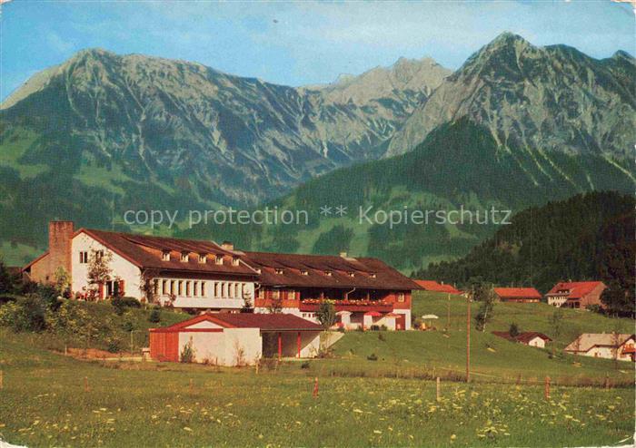 Obermaiselstein Oberallgaeu Bayern Ferienheim der Energie-Versorgung Schwaben AG