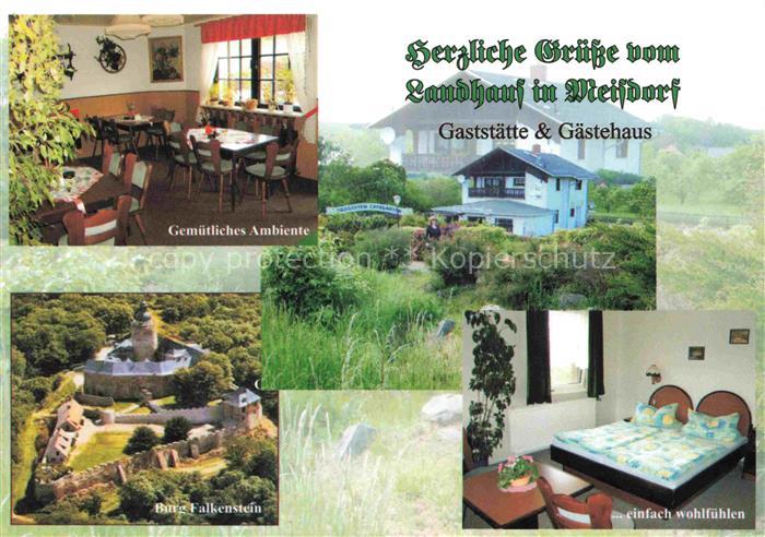 Meisdorf Falkenstein Harz Gaststaette Gaestehaus Landhaus Fremdenzimmer Burg Fal