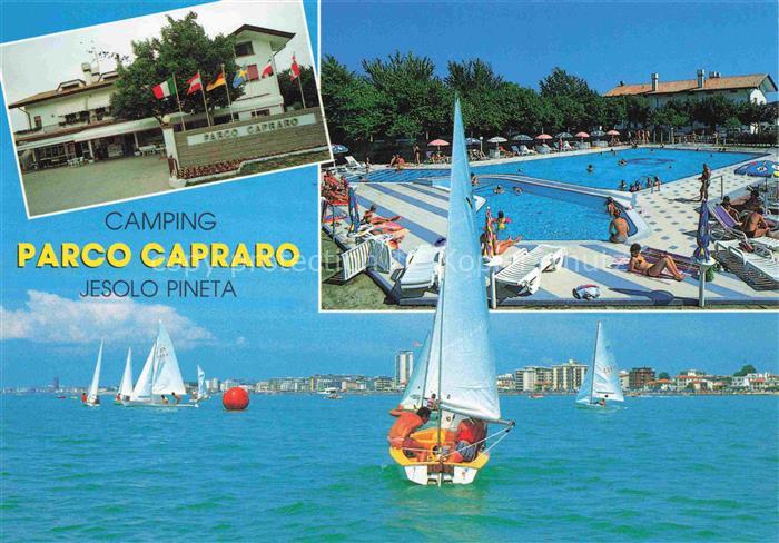Jesolo Lido Iesolo Veneto IT Camping Parco Capraro Swimming Pool Segeln
