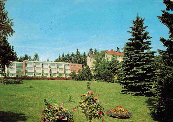 Bad Sachsa Osterode Harz Genesungsheim Pfaffenberg der AOK Stadt Hildesheim Park