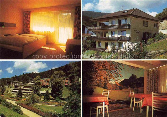 Schapbach BAD RIPPOLDSAU-SCHAPBACH Gaestehaus Pension Haus Beate Gaestezimmer