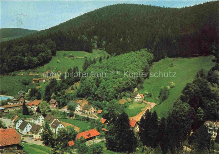 BAD RIPPOLDSAU-SCHAPBACH Teilansicht Mineral- und Moorbad im Schwarzwald