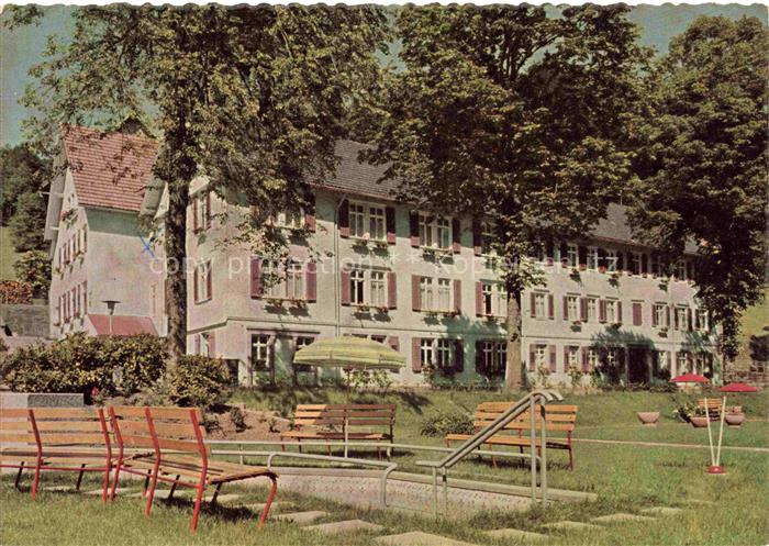 BAD RIPPOLDSAU-SCHAPBACH Kurhaus Kloesterle