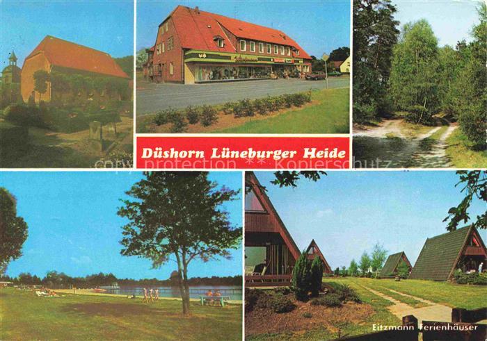 Dueshorn Walsrode Soltau-Fallingbostel Teilansichten Ladengeschaefte Ferienhaeus