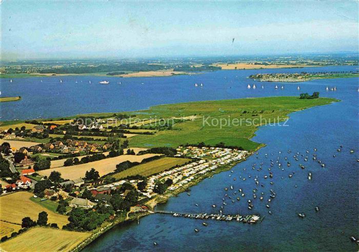 Olpenitzdorf mit Blick auf Maasholm