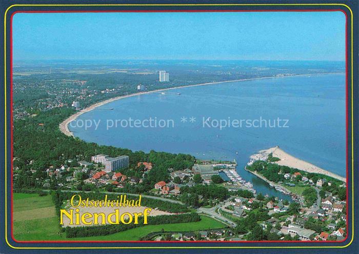 NIENDORF  Ostseebad Timmendorferstrand Fliegeraufnahme