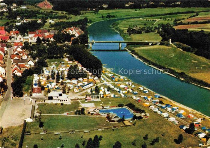 Gieselwerder Oberweser Hessen Panorama Luftkurort Oberweserbergland Campingplatz