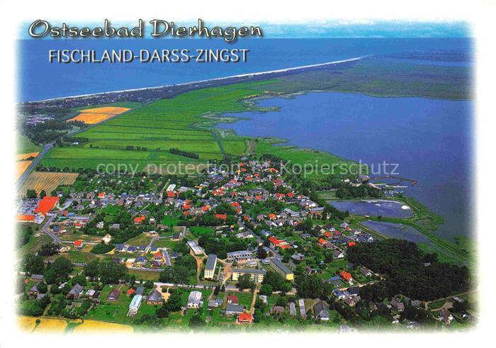 Dierhagen Ostseebad Fliegeraufnahme