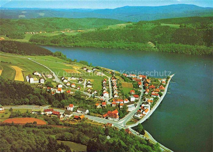 Herzhausen Edersee Panorama Anglerparadies