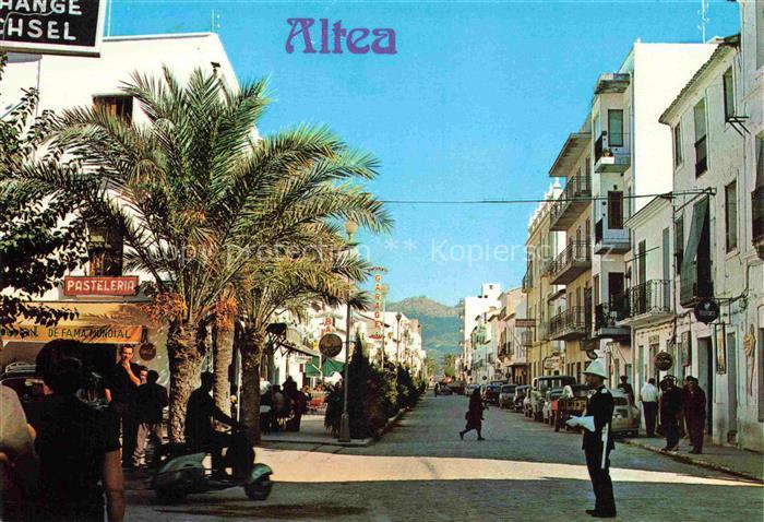Altea Costa Blanca ES Calle del Conde de Altea