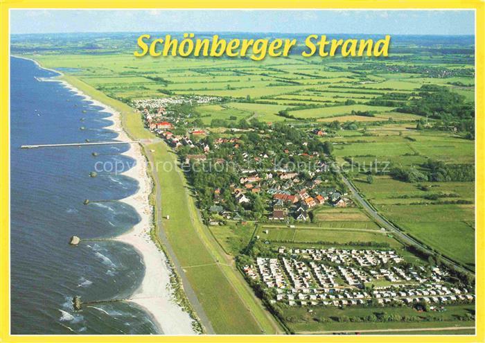 Schoenberger Strand Fliegeraufnahme