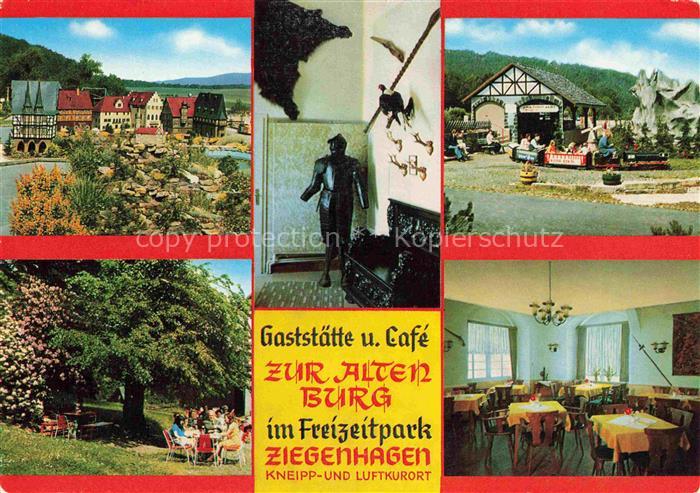Ziegenhagen Witzenhausen Freizeitpark Wald-Maerchen-Zoo Gaststaette Café zur alt
