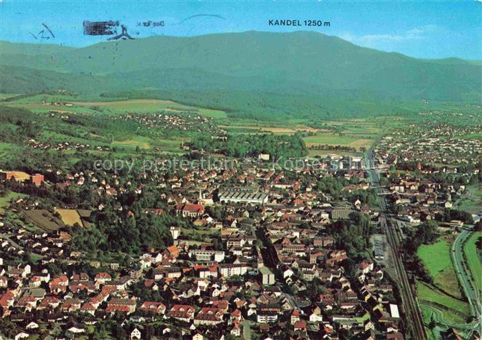 Emmendingen BW mit Windenreute Hochburg OT Buerkle Bleiche und Kandel Schwarzwal