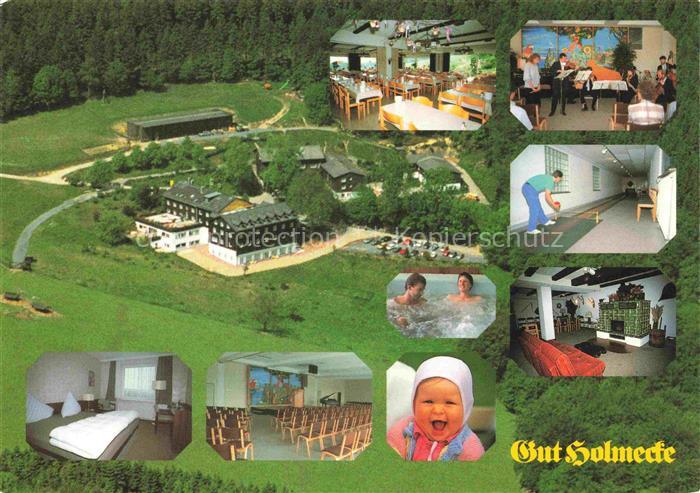 Hemer NRW Gut Solmecke Haus fuer Freizeit und Gesundheit Luftaufnahme