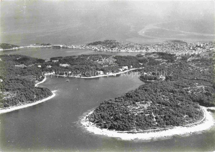 Mali Losinj Lussinpiccolo Croatia Fliegeraufnahme