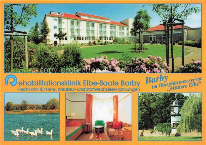 Barby Elbe Rehabilitationsklinik Elbe-Saale im Biospaerenreservat Mittlere Elbe