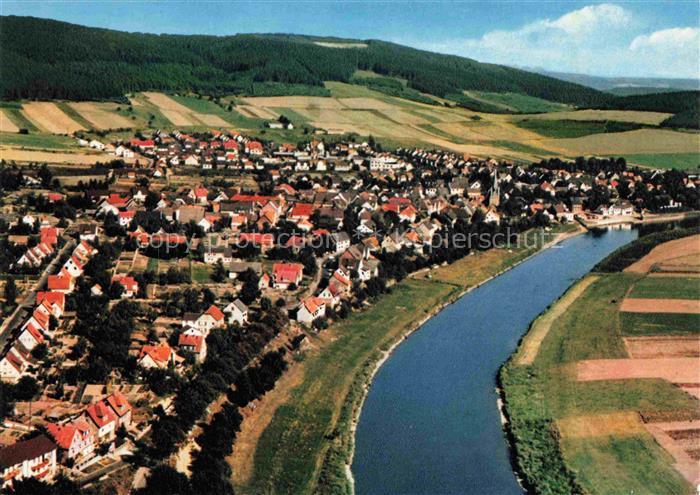 Bodenfelde Panorama Oberweserbergland Sommerfrische