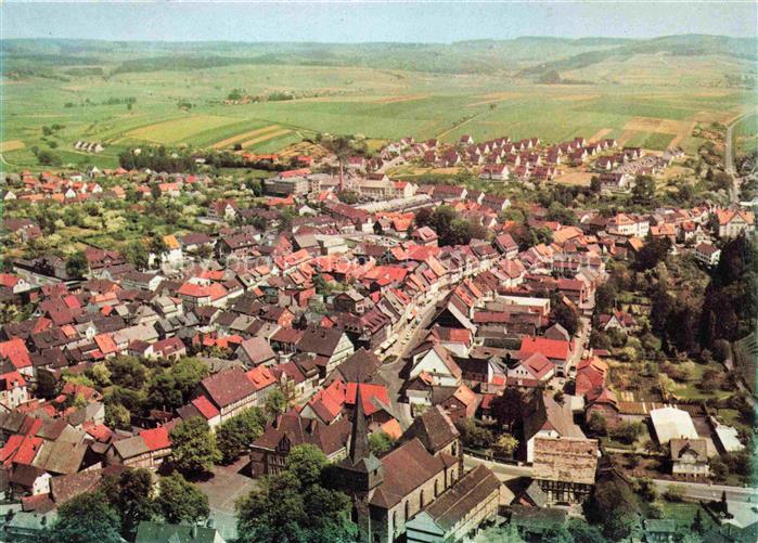 Uslar Solling Fliegeraufnahme