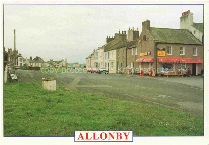 Allonby Cumbria Northumberland UK Corner Cafe