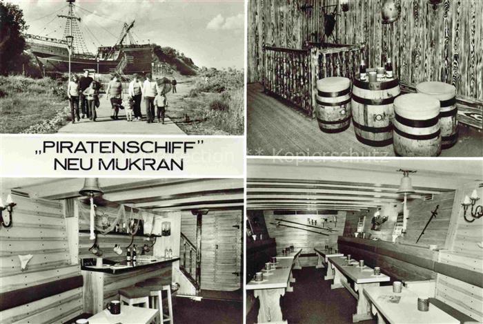 Neu Mukran Piratenschiff Schiffrestaurant