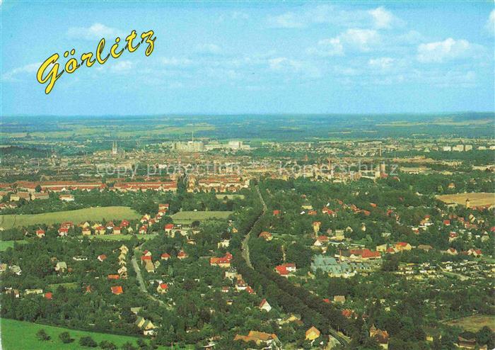 GoeRLITZ  Sachsen Panorama Blick von der Landeskrone