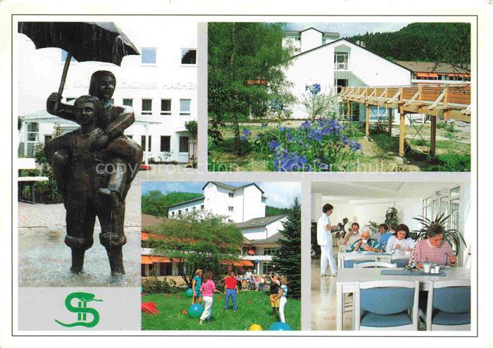 Hachen Sauerland Arnsberg Sauerland-Klinik Garten Speisesaal Skulptur