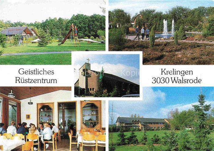 Krelingen Geistliches Ruestzentrum Parkanlagen Kinderspielplatz Restaurant