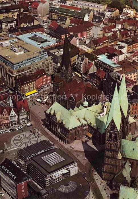 BREMEN  CITY Blick auf den Marktplatz