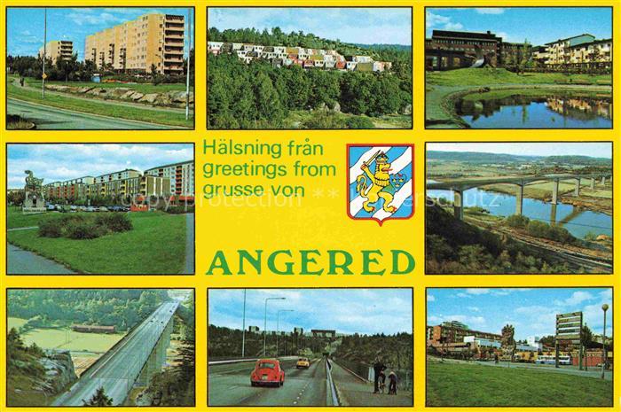 Angered Sweden Teilansichten Viadukt