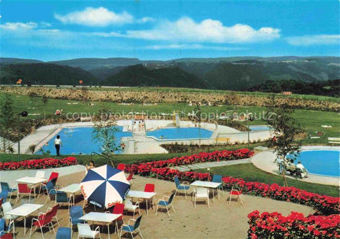 St Goar Rhein Rheinboldbad Freibad