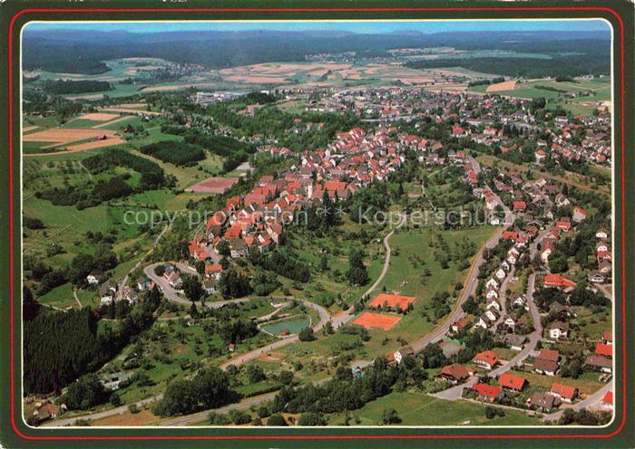 Dornstetten Wuerttemberg Panorama Luftkurort Schwarzwald