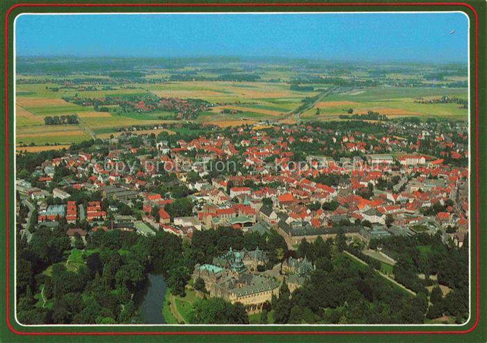Bueckeburg Schaumburg Niedersachsen Fliegeraufnahme