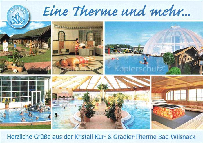 Bad Wilsnack Brandenburg Kristall Kur- und Gradier-Therme Thermalbad