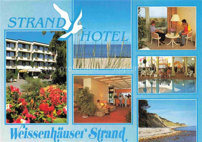 Weissenhaeuser Strand Ostseebad Wangels Ostholstein Strandhotel Foyer Hallenbad