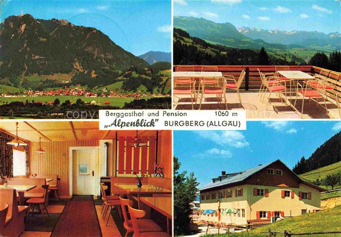 Burgberg Allgaeu Berggasthof Pension Alpenblick