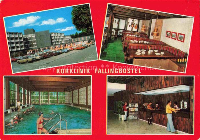 Fallingbostel Bad Kurklinik Hallenbad Restaurant Rezeption