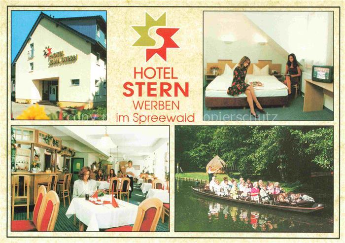 Werben Niederlausitz Hotel Stern Restaurant Fremdenzimmer Kahnfahrt