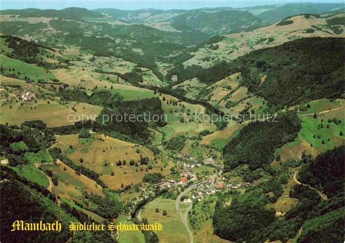 Mambach Zell im Wiesental Fliegeraufnahme