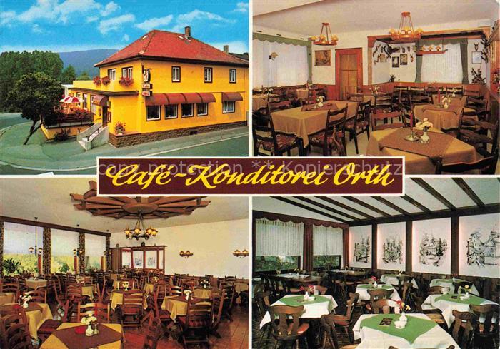 Zell Odenwald Café Konditorei Orth Gastraeume