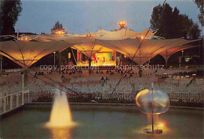 Koeln  Rhein Bundesgartenschau Festival Musik in Ton und Farbe