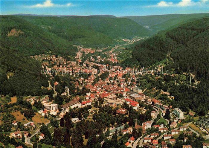 BAD WILDBAD  Schwarzwald Fliegeraufnahme