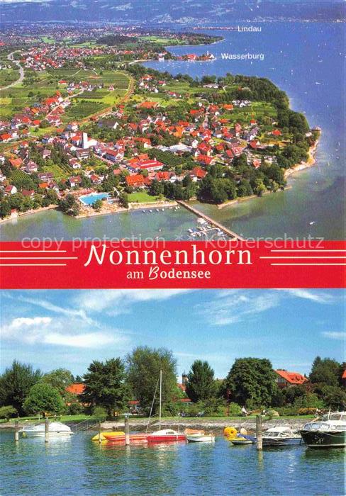 Nonnenhorn Luftaufnahme Hafen