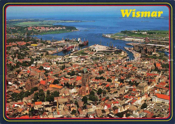 Wismar Mecklenburg Fliegeraufnahme