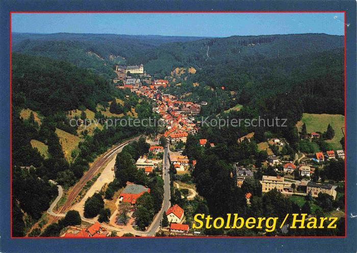 Stolberg Harz Panorama Thomas-Muentzer-Stadt
