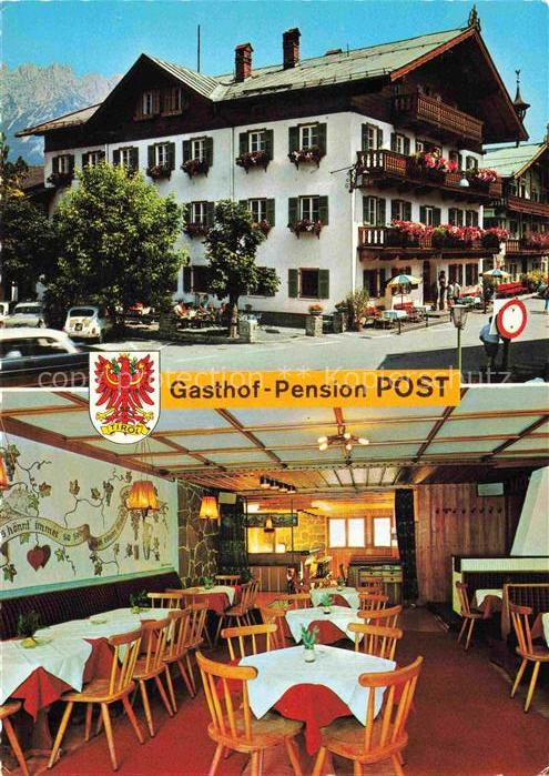 Ellmau Elmau Tirol AT Gasthof Pension Post Gastraum
