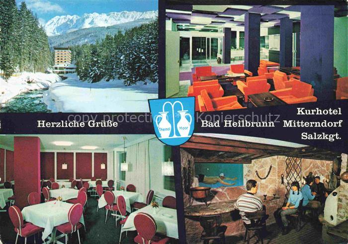 Mitterndorf Bad Heilbrunn Steiermark AT Kurhotel Restaurant Kaminzimmer Winterpa